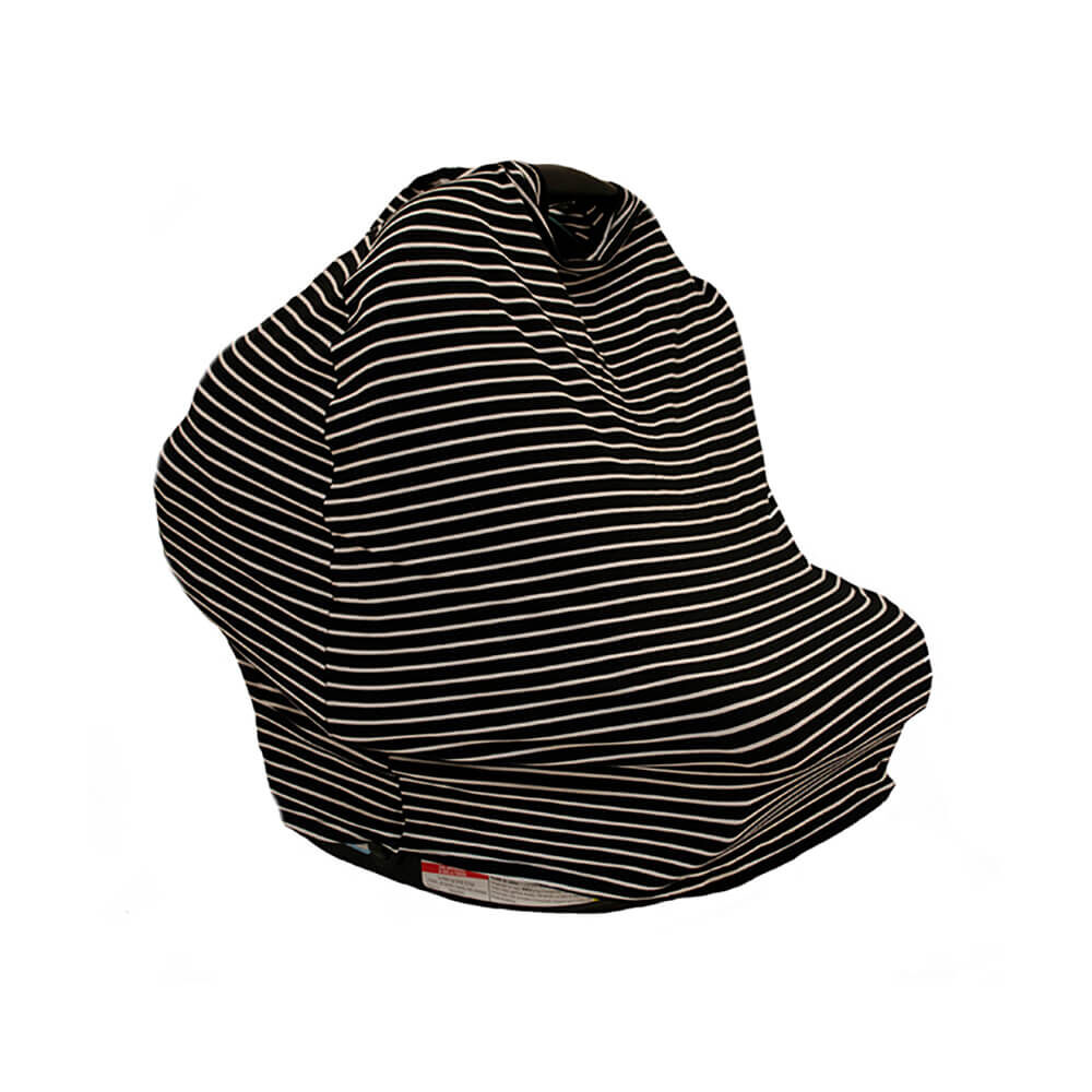 Car Seat Cover - Black And White