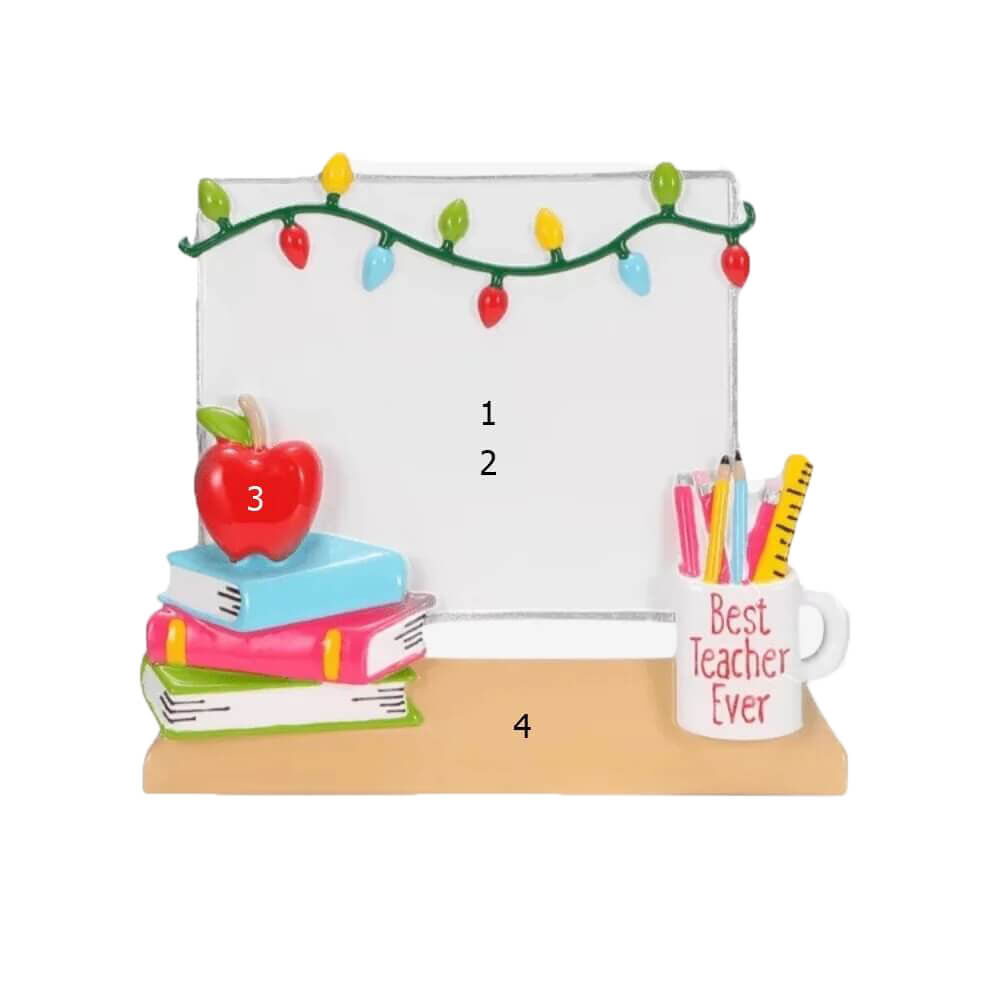 Christmas White Board for Teacher