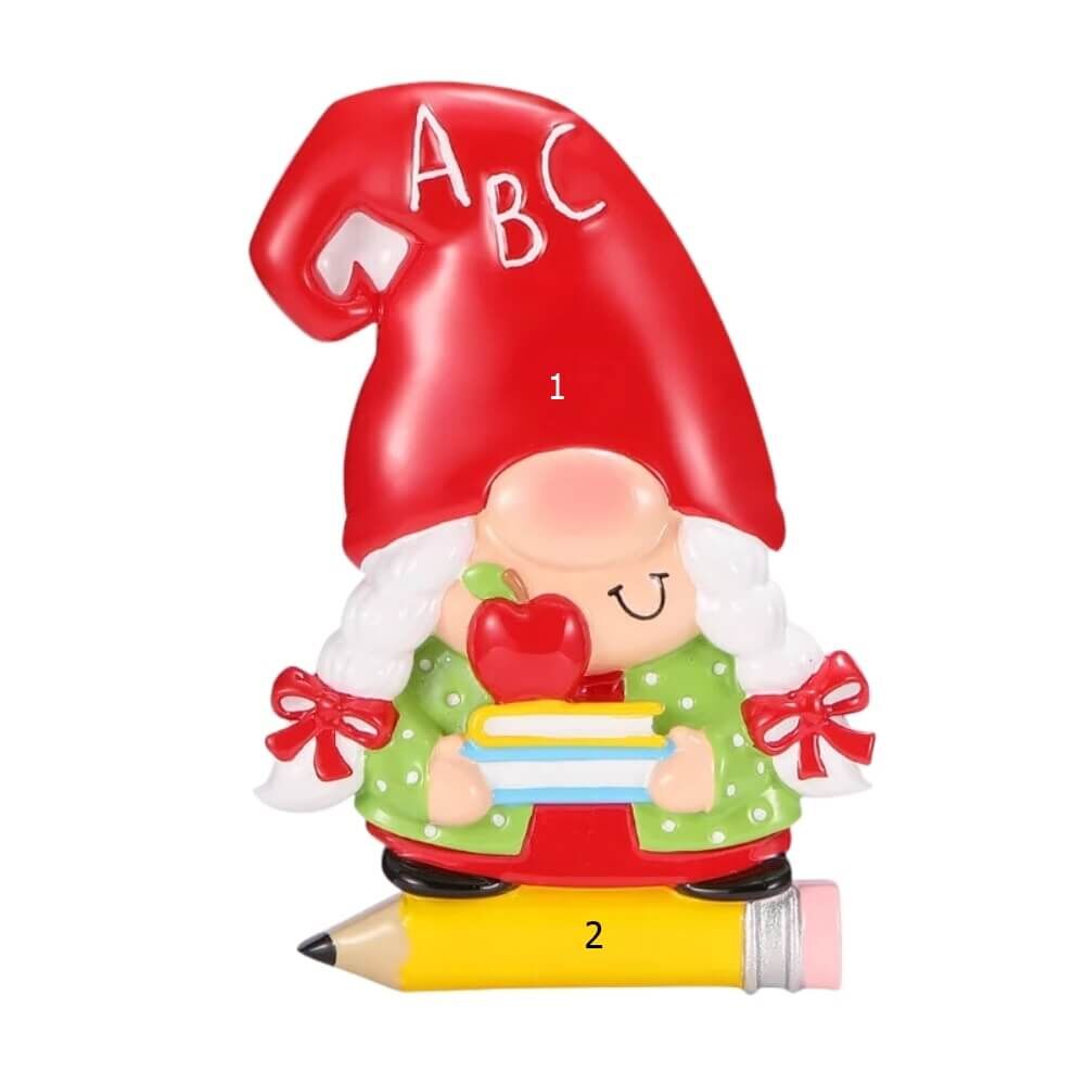 Gnome - Teacher with Braids