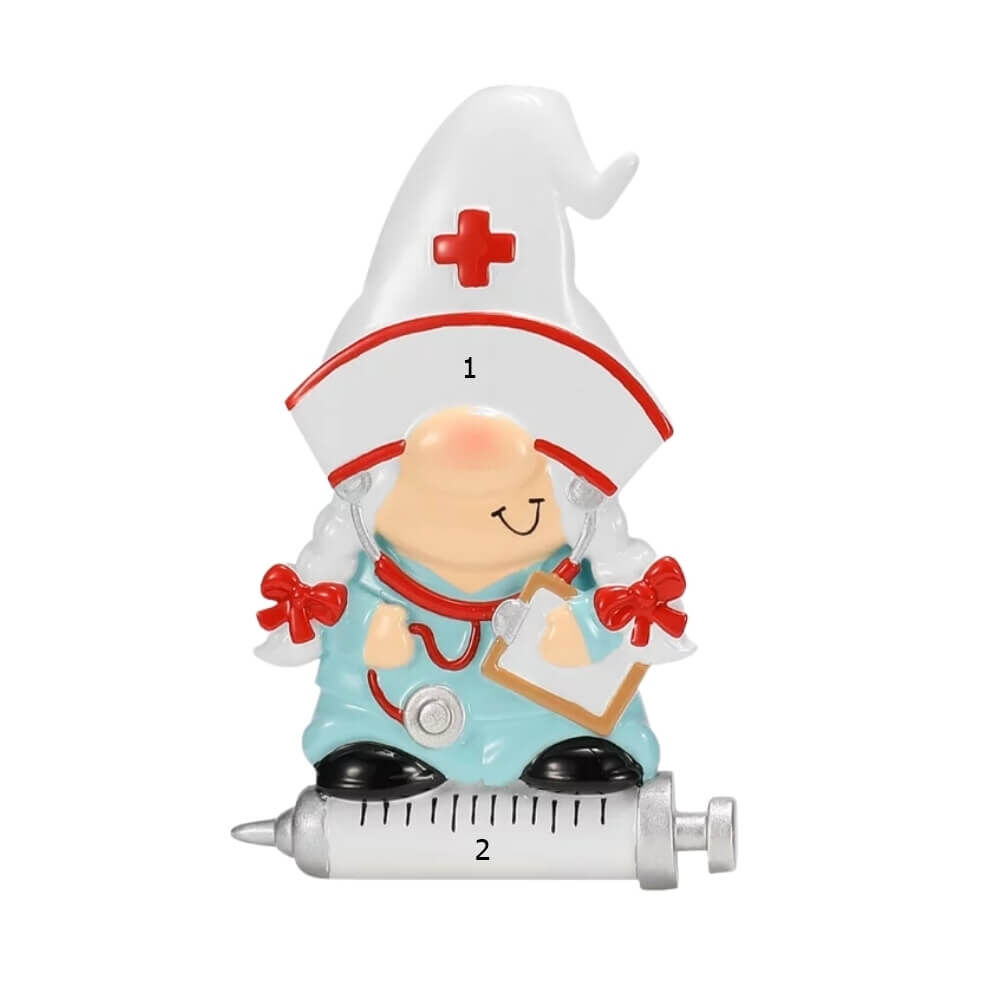 Gnome - Nurse with Braids