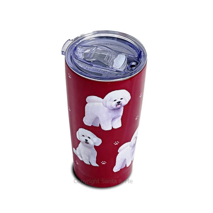 Bichon Frise Stainless Steel Tumbler (16oz)
