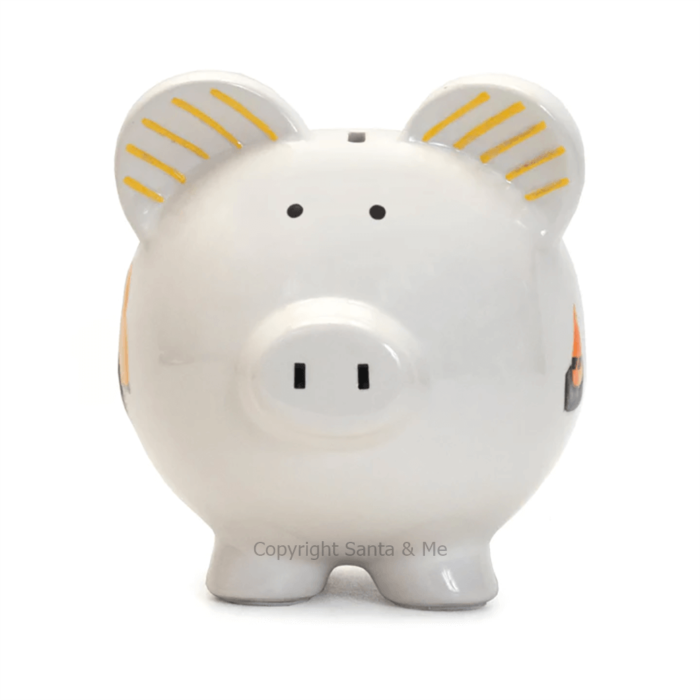 Large Digger Dump Truck Piggy Bank