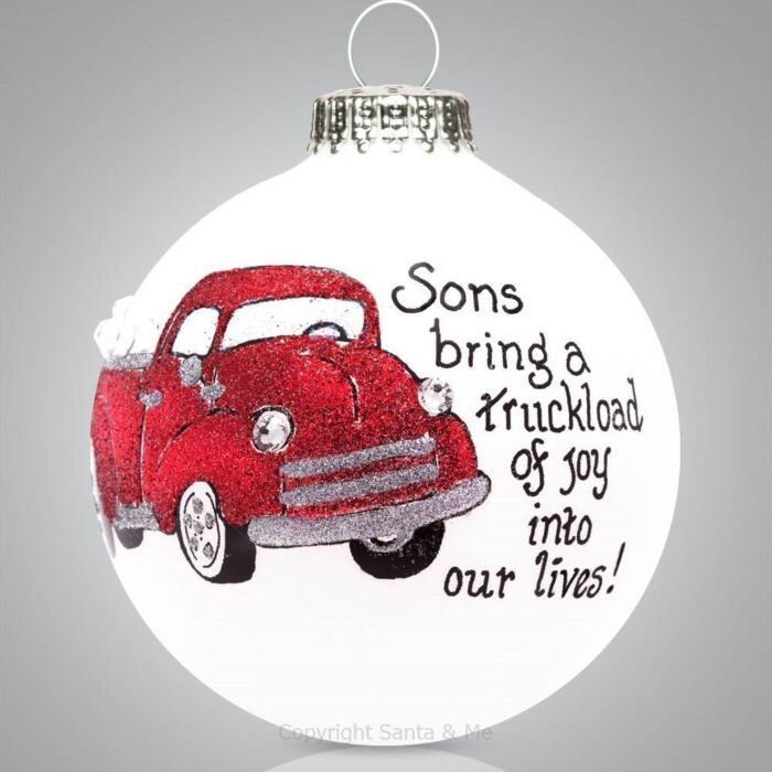Son /Truck - 2014-Ball - Santa & Me
