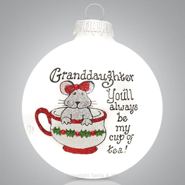 Granddaughter Teacup - 2208-Ball - Santa & Me Granddaughter Teacup - 2208-Ball - Santa & Me