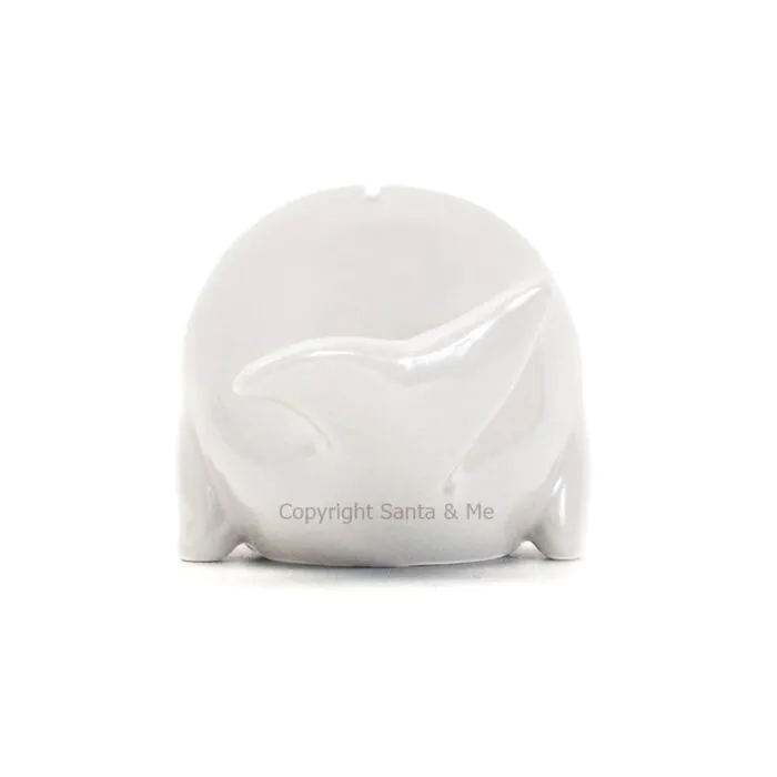 Solid Whale Bank /White - Money Bank