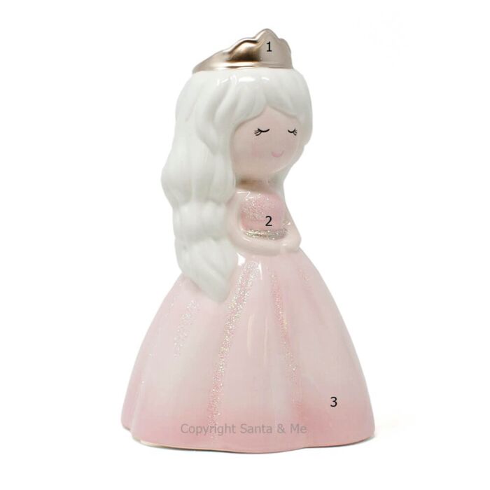 Princess Charlotte Bank - 3578WT - Santa & Me Princess Charlotte Bank - 3578WT - Santa & Me