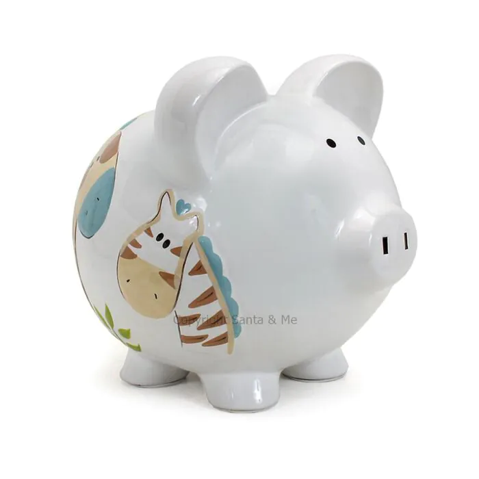 Large Jungle Jack Piggy Bank