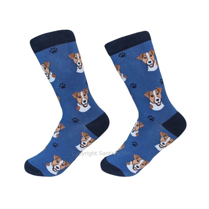Jack Russell /Socks - 800-17-JackR - Santa & Me
