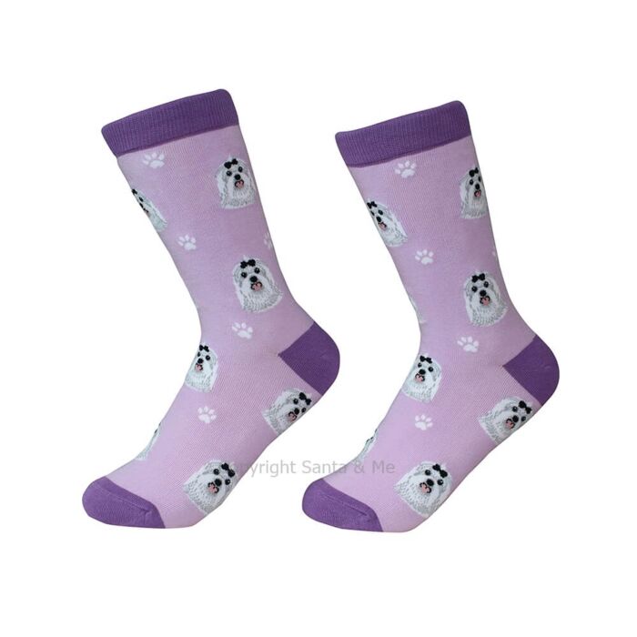 Maltese /Socks - 800-24-Malte - Santa & Me Maltese /Socks - 800-24-Malte - Santa & Me