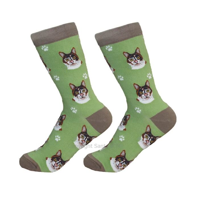 Calico Cat /Socks - 801-2-Calico - Santa & Me Calico Cat /Socks - 801-2-Calico - Santa & Me