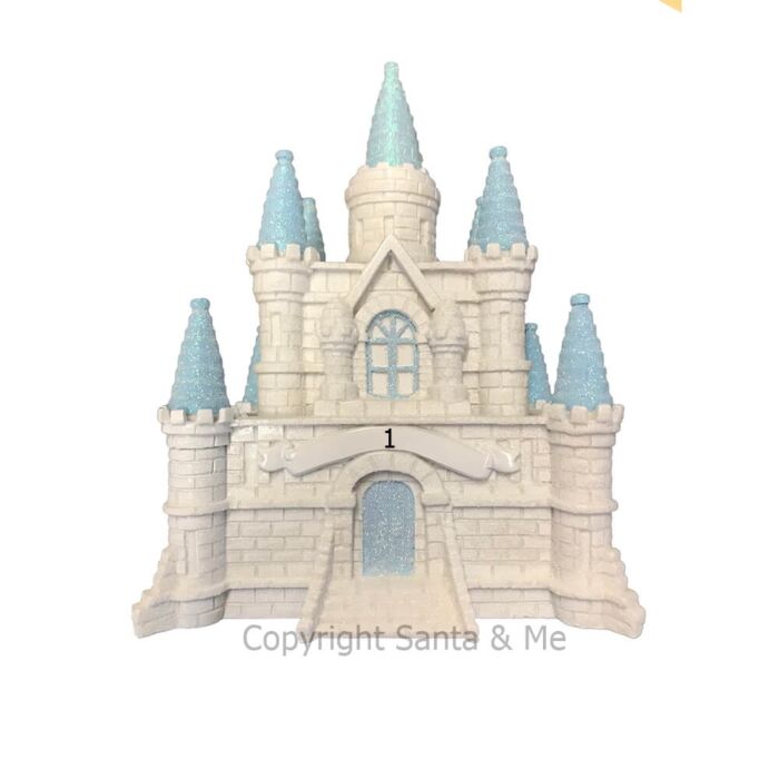 Castle Bank /Blue - Piggy Bank - C140-Blue - Santa & Me Castle Bank /Blue - Piggy Bank - C140-Blue - Santa & Me
