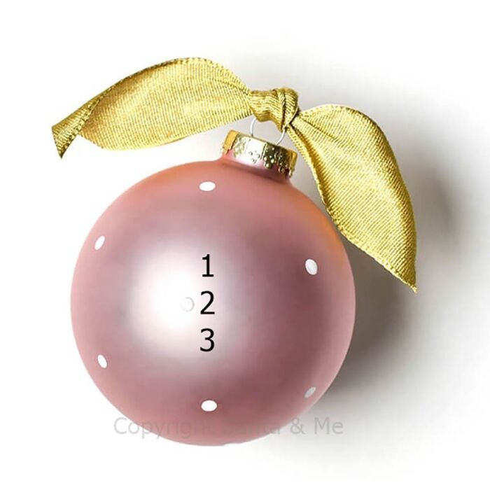 Unicorn Glass Ornament