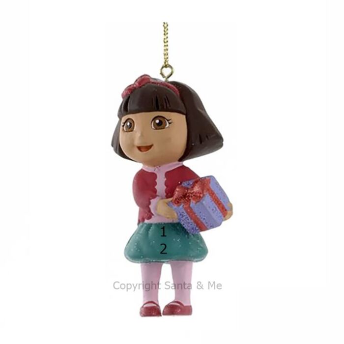 Dora with Gift Box - DR1131 - Santa & Me Dora with Gift Box - DR1131 - Santa & Me