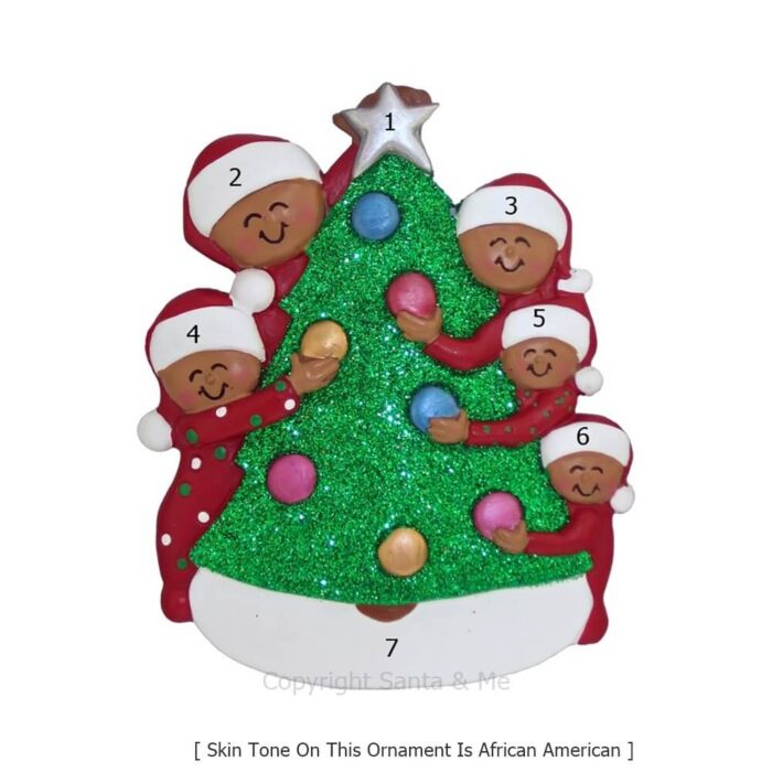 Family Decorating Tree /5 - OC268-5AA - Santa & Me Family Decorating Tree /5 - OC268-5AA - Santa & Me