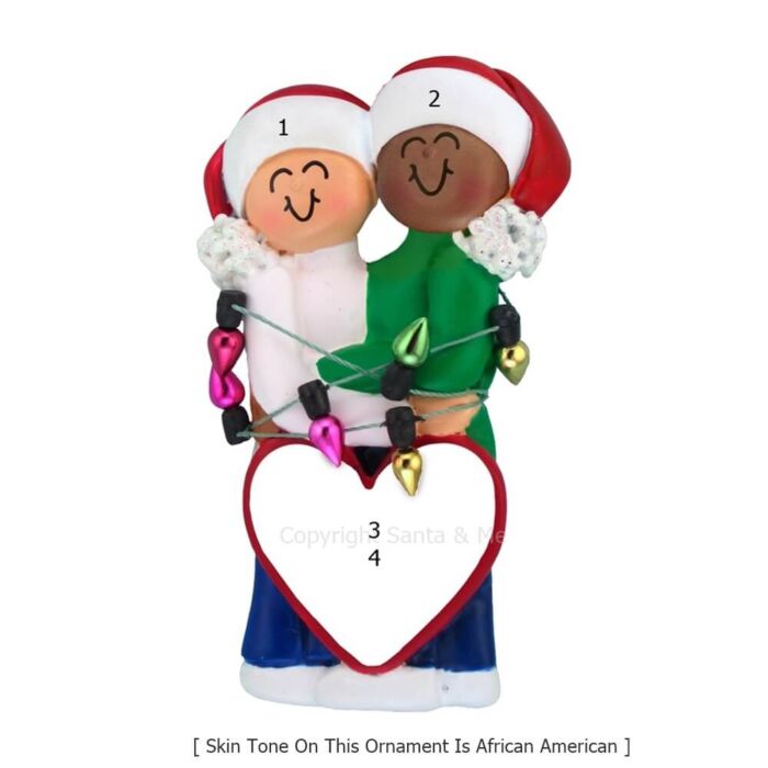 Couples First Christmas - OC295-F-MAA - Santa & Me