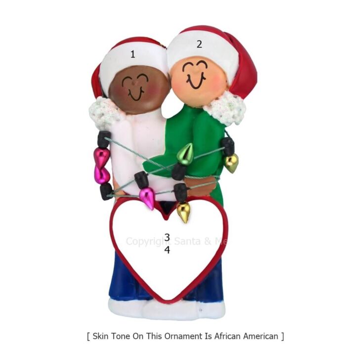 Couples First Christmas - OC295-FAA-M - Santa & Me Couples First Christmas - OC295-FAA-M - Santa & Me