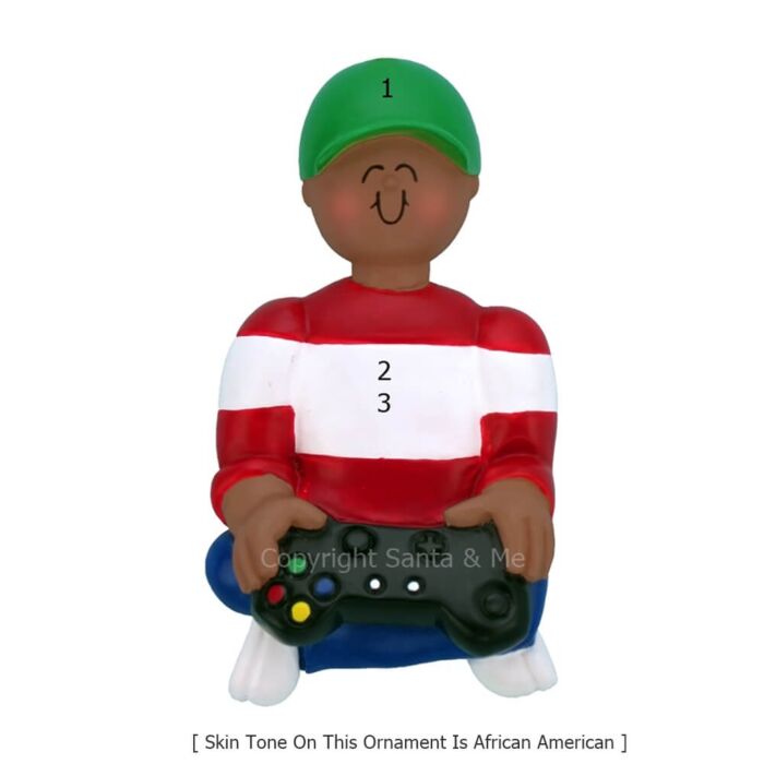 Playing Video Game - OC303-MAA - Santa & Me Playing Video Game - OC303-MAA - Santa & Me