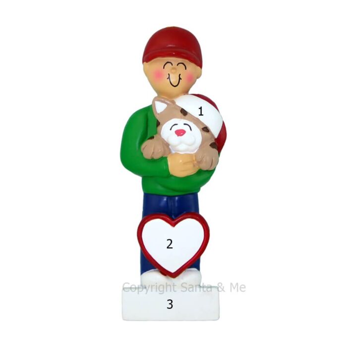 Cat Lover /Male - OC321-M - Santa & Me Cat Lover /Male - OC321-M - Santa & Me