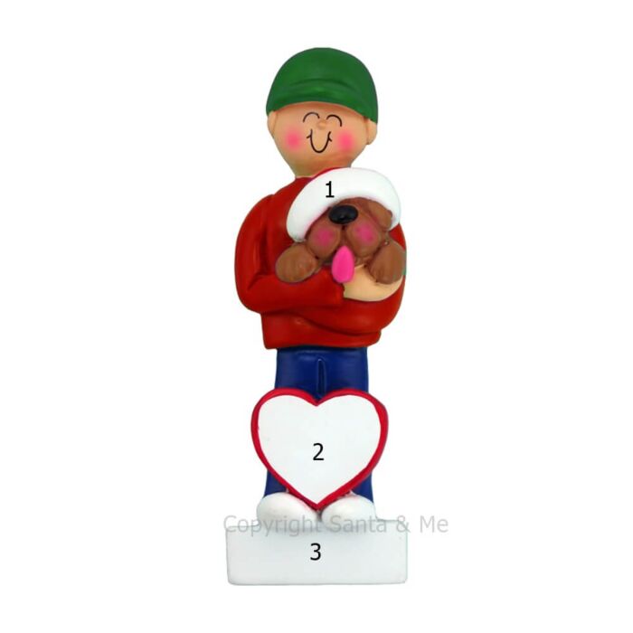 Dog Lover /Male - OC323-M - Santa & Me Dog Lover /Male - OC323-M - Santa & Me