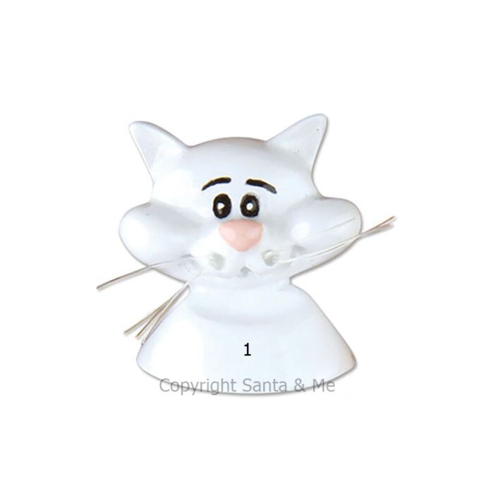 Cat Add On /White OR - OR857-WhiteC - Santa & Me Cat Add On /White OR - OR857-WhiteC - Santa & Me