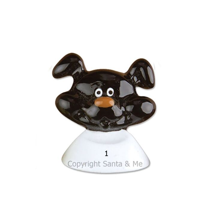Dog Add On /Black OR - OR858-BlkDog - Santa & Me Dog Add On /Black OR - OR858-BlkDog - Santa & Me