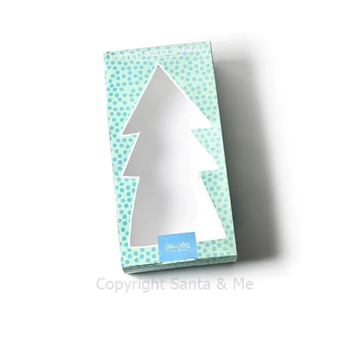 Mint Dot Ornament Collection Storage Box for 8 Ornaments - ORN-8SBOX-MN - Santa & Me Mint Dot Ornament Collection Storage Box for 8 Ornaments - ORN-8SBOX-MN - Santa & Me