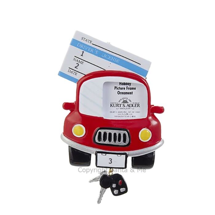 Drivers License Photo Frame - W8203 - Santa & Me Drivers License Photo Frame - W8203 - Santa & Me