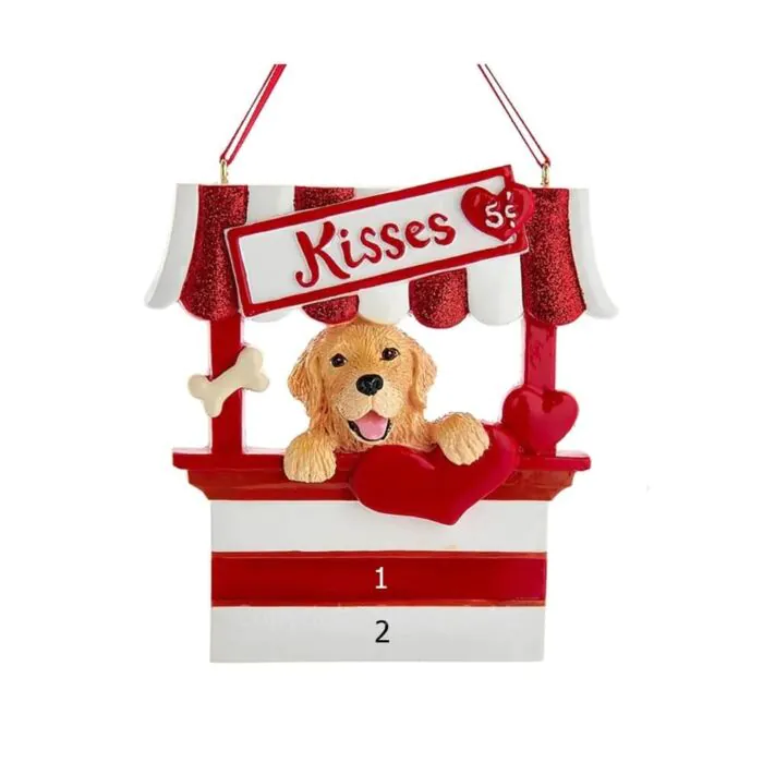 Kisses Golden Retriever