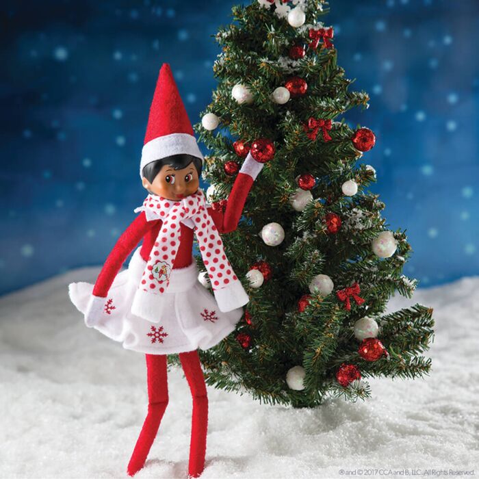 Claus Couture Collection - Snowflake Skirt & Scarf