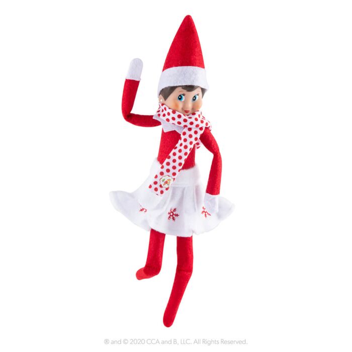 Claus Couture Collection - Snowflake Skirt & Scarf