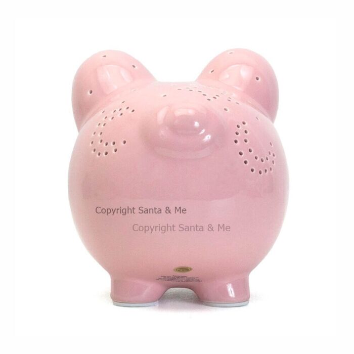 Large Night Light Piggy Bank / Pink