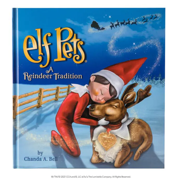 English - Elf Pets A Reindeer Tradition