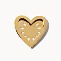 18kt Gold Plating Heart Locket Photo Holder  thumbnail