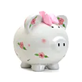 Large Posies & Polka Dots Piggy Bank thumbnail