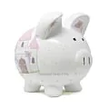 Large Unicorn Castle Piggy Bank thumbnail