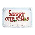 Merry Christmas Plaque w Banner - D03B - Santa & Me thumbnail