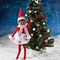 Claus Couture Collection - Snowflake Skirt & Scarf thumbnail