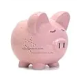 Large Night Light Piggy Bank / Pink thumbnail