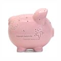 Large Night Light Piggy Bank / Pink thumbnail
