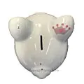 Large - Raised Princess Design - Piggy Bank thumbnail