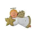 Angel with Star /Blonde - OC152MBL - Santa & Me thumbnail