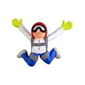 Skydiver /Male - OC192-M - Santa & Me thumbnail
