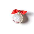 My First Christmas Glass Ornament  thumbnail