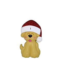 Add On Sitting Dog / Yellow