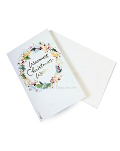 Warmest Christmas Wishes Greetings Card