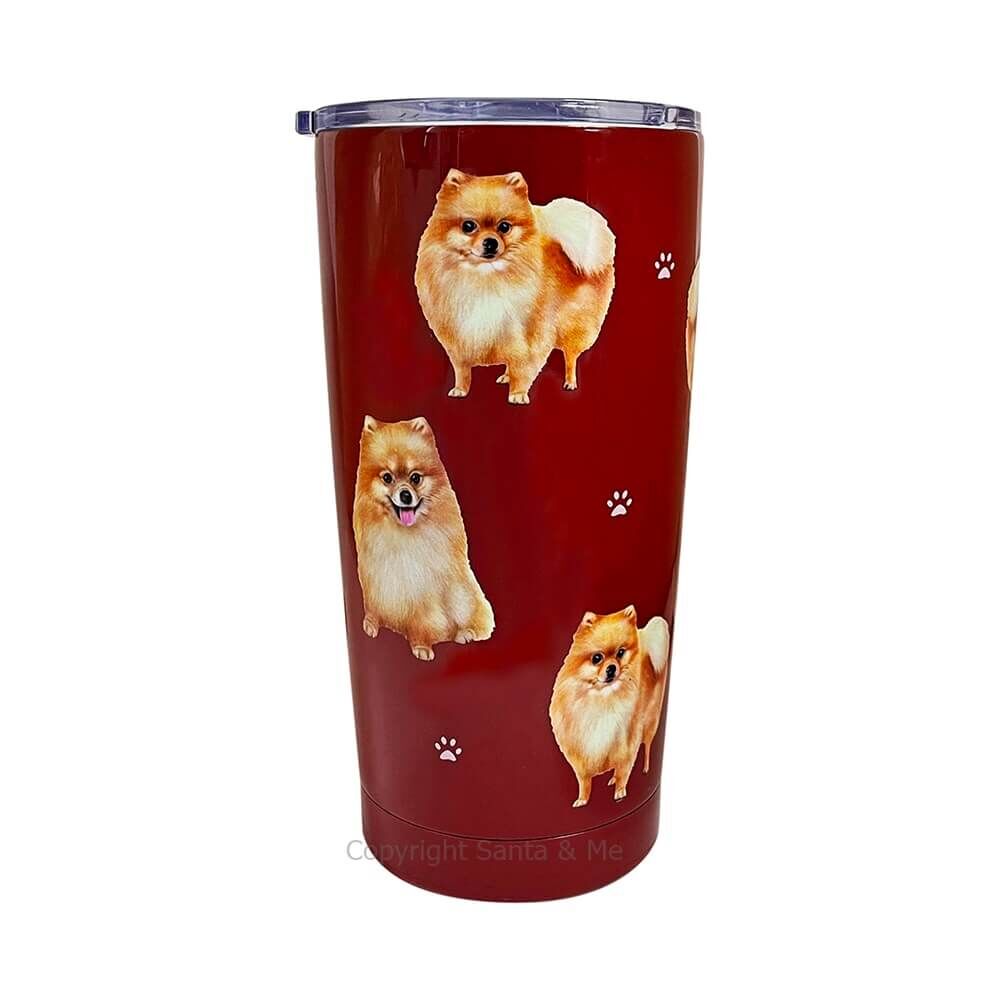 Pomeranian Stainless Steel Tumbler (16oz)