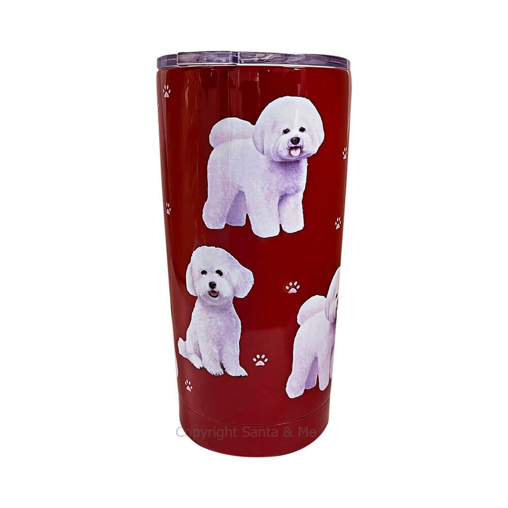 Bichon Frise Stainless Steel Tumbler (16oz)