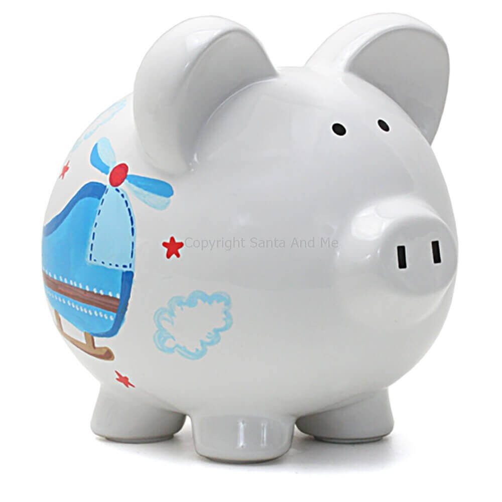 Large Pig Helicopter Bank