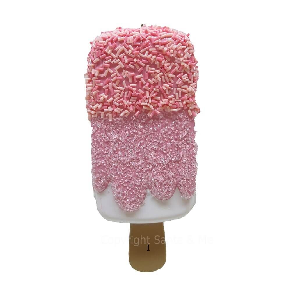 Pink Ice Cream Bar