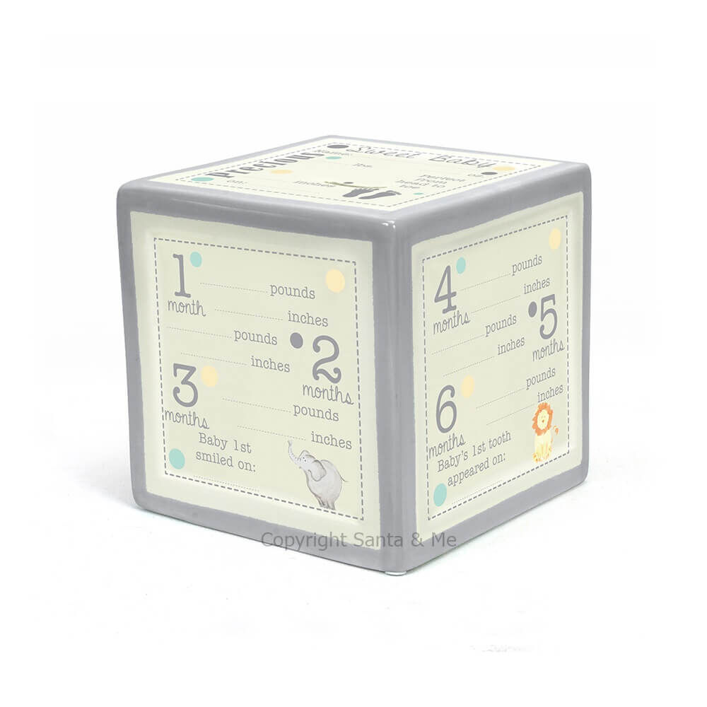 Announcement Block To Grow On/ Grey